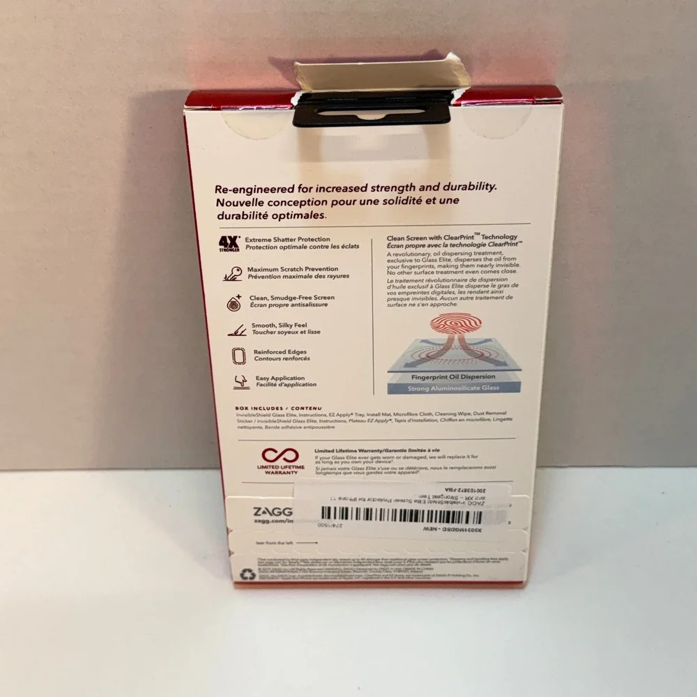 Invisible Shield Glass Elite Screen Protector for iPhone 11 XR Advanced ZAGG NEW
